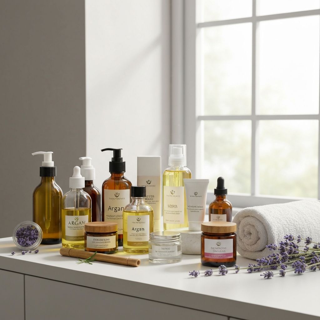 Produk perawatan diri alami dan herbal